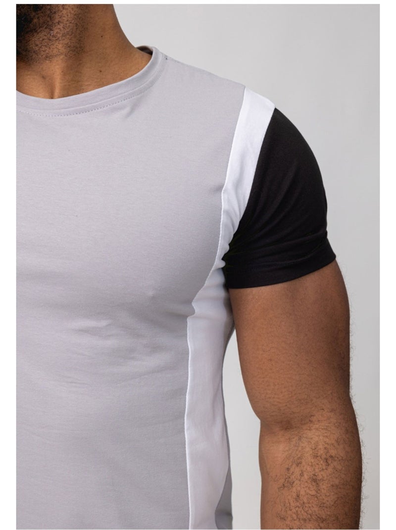 Pantalones cortos, camiseta Kebello Gris - Kiabi