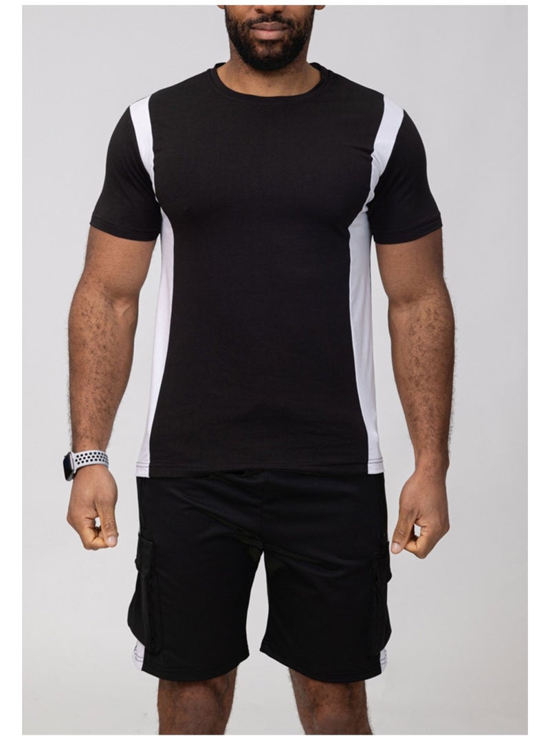 Pantalones cortos, camiseta Kebello Negro Negro - Kiabi