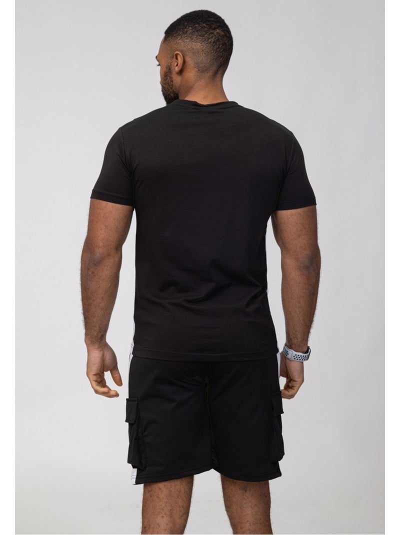 Pantalones cortos, camiseta Kebello Negro Negro - Kiabi