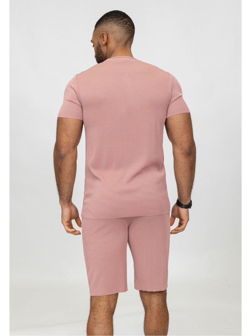 Pantalones cortos, camiseta Kebello Rosa - Kiabi