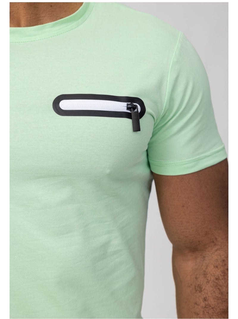 Pantalones cortos, camiseta Kebello Verde - Kiabi