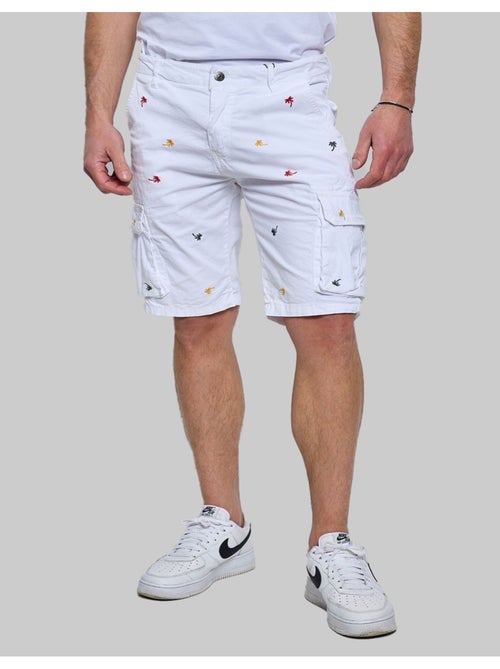 Pantalones cortos cargo estampados Kebello - Kiabi