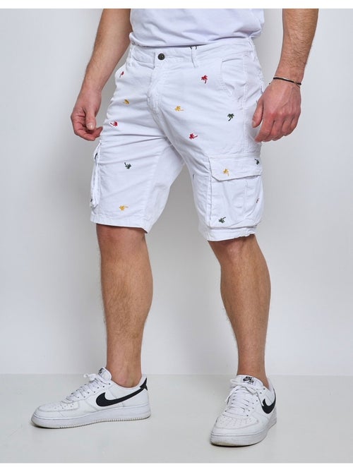 Pantalones cortos cargo estampados Kebello - Kiabi