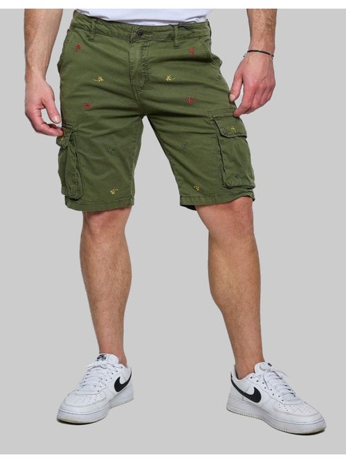 Pantalones cortos cargo estampados Kebello - Kiabi
