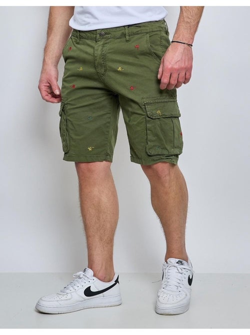 Pantalones cortos cargo estampados Kebello - Kiabi