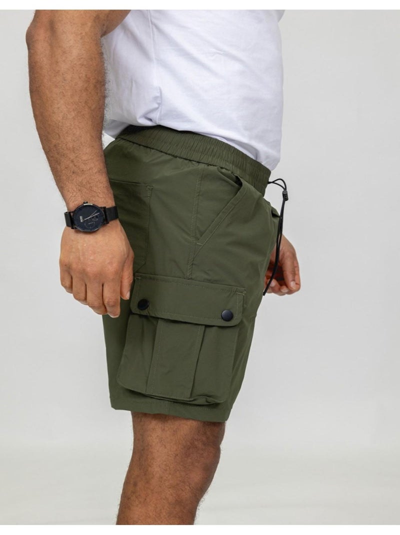 Pantalones cortos cargo Kebello Verde - Kiabi