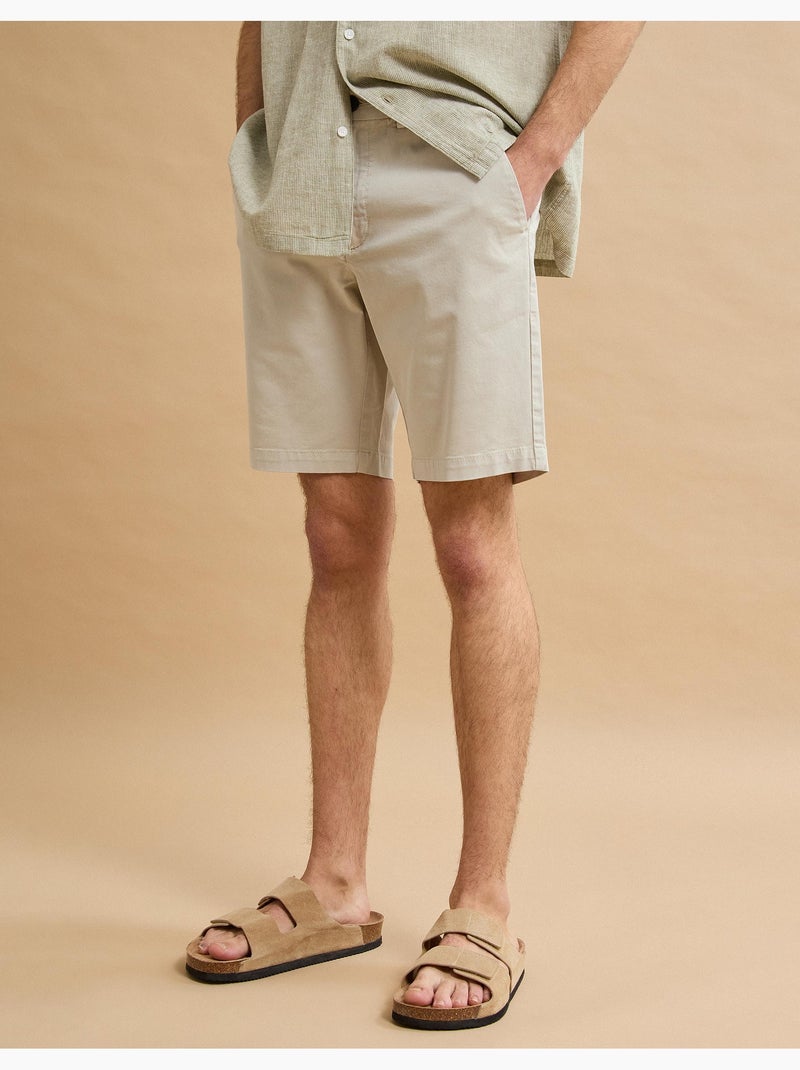 Pantalones cortos Chino, MO Fashion Beige - Kiabi