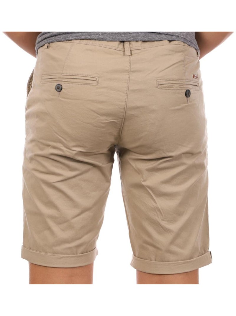 Pantalones Cortos Chino para Hombre Teddy Smith Beige - Kiabi