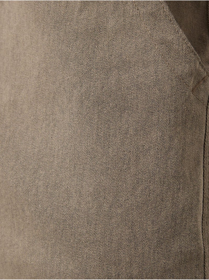 Pantalones cortos chinos de hombre de corte regular tommy Caqui - Kiabi