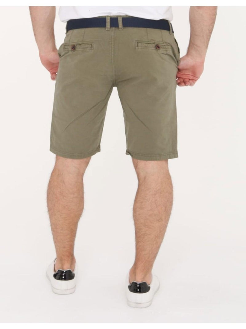 Pantalones cortos chinos Kebello Verde - Kiabi
