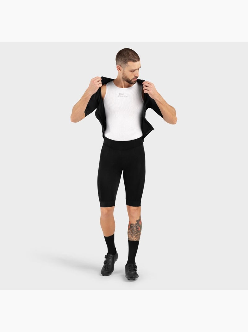 Pantalones cortos ciclismo con badana hombre ciclismo hombre core ridge Negro - Kiabi