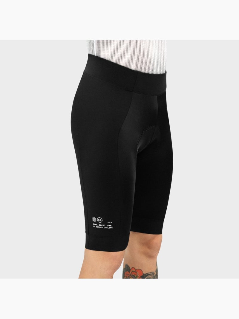 Pantalones cortos ciclismo con badana hombre ciclismo hombre core ridge Negro - Kiabi