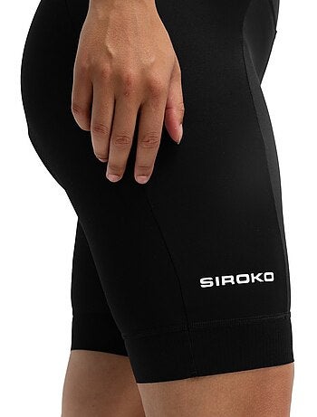 Pantalones cortos ciclismo con badana mujer ciclismo mujer core bonette