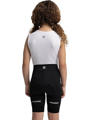 Pantalones cortos ciclismo con badana niña ciclismo niños y niñas k-core raci