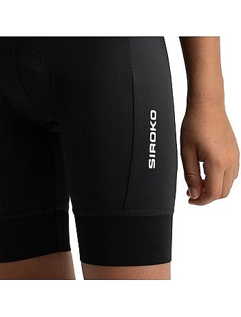 Pantalones cortos ciclismo con badana niño ciclismo niños y niñas k-core play