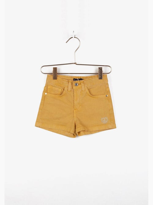 Pantalones cortos con bolsillo en amarillo - Kiabi Pantalones cortos con bolsillo en amarillo - Kiabi