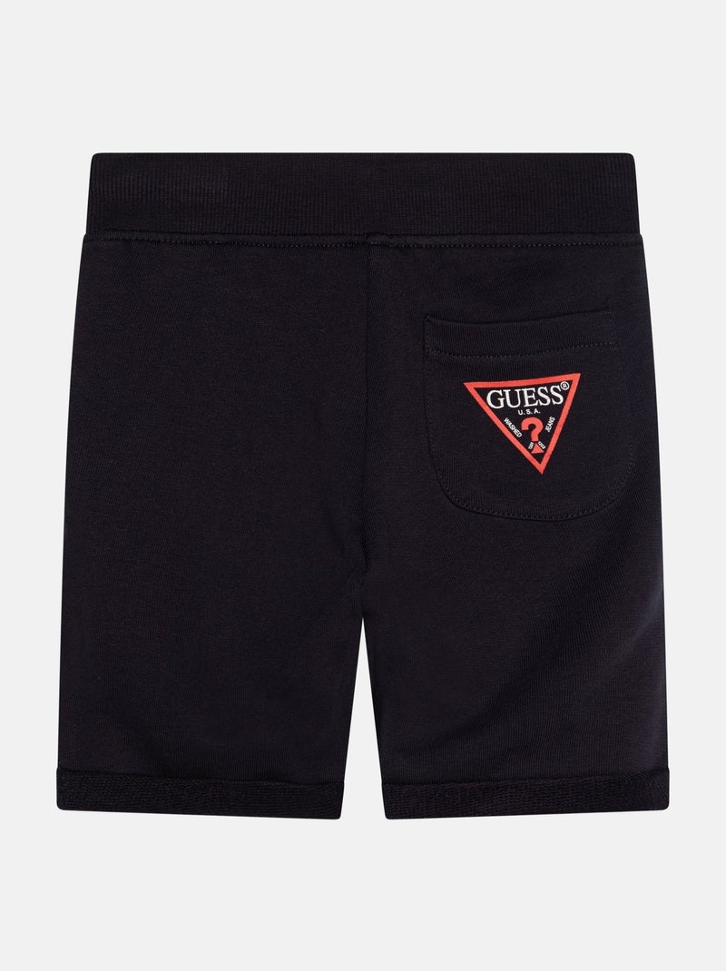 Pantalones cortos con cintura elástica - Guess kids Azul - Kiabi