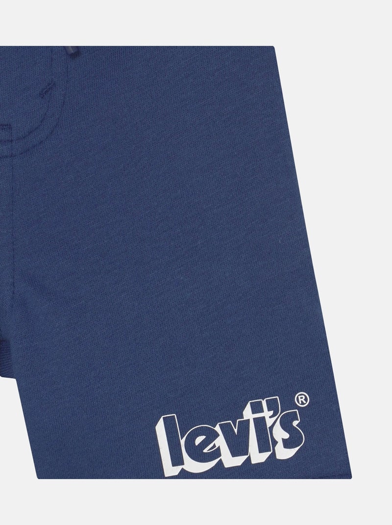 Pantalones cortos con cintura elástica - Levi's Kids Azul oscuro - Kiabi