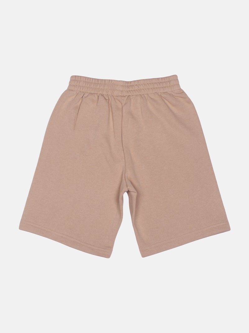 Pantalones cortos con cintura elástica - Nike Beige - Kiabi