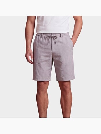 Pantalones cortos con cordón ajustable de estilo casual chic