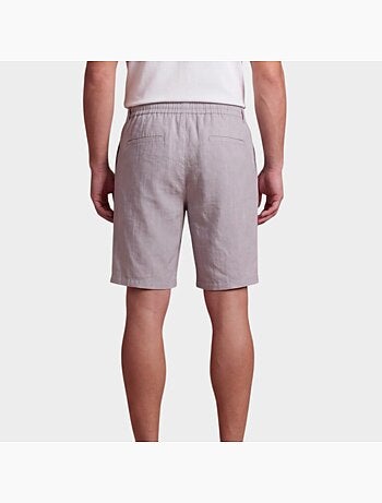 Pantalones cortos con cordón ajustable de estilo casual chic