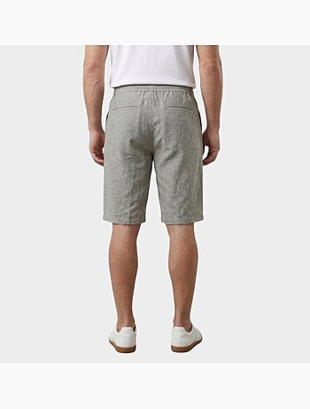 Pantalones cortos con cordón ajustable de estilo casual chic