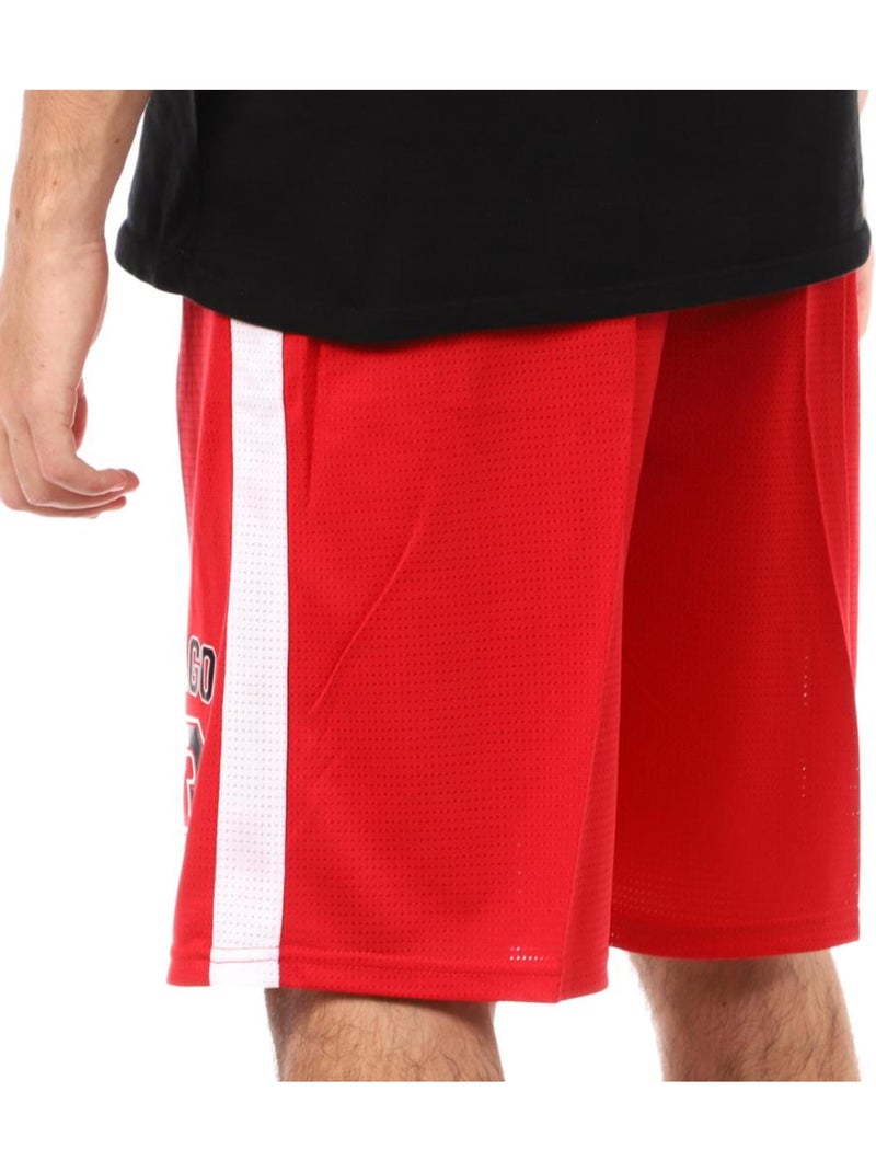 Pantalones cortos de baloncesto para hombre sport zone miami Rojo - Kiabi