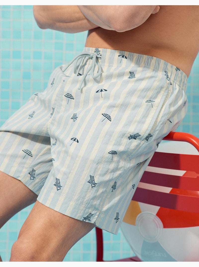 Pantalones cortos de baño, MO Fashion Azul - Kiabi