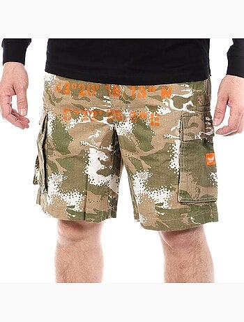 Pantalones Cortos de Camuflaje para Hombre Kaporal