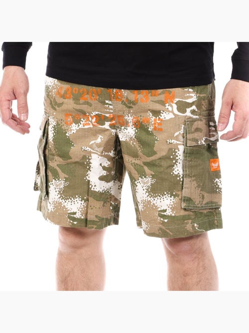 Pantalones Cortos de Camuflaje para Hombre Kaporal - Kiabi