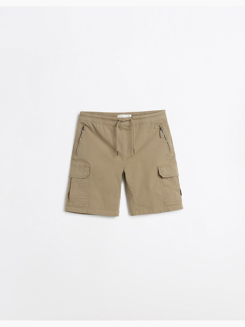 Pantalones cortos de carga, MO Fashion Beige - Kiabi