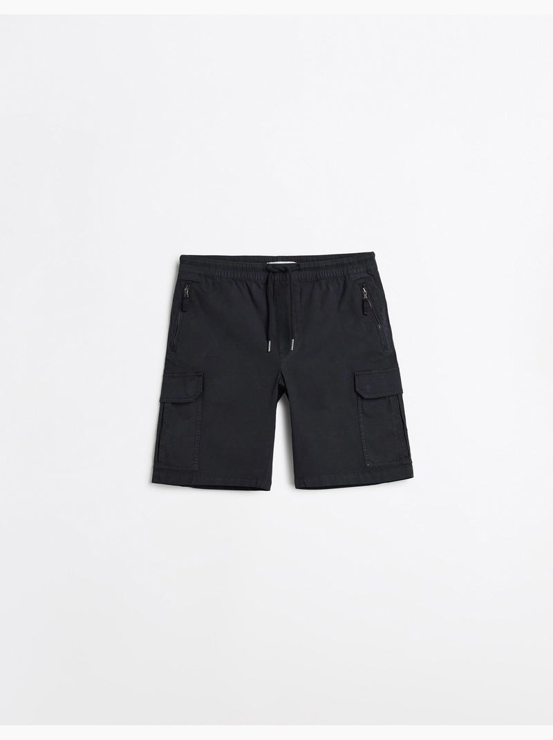 Pantalones cortos de carga, MO Fashion Negro - Kiabi