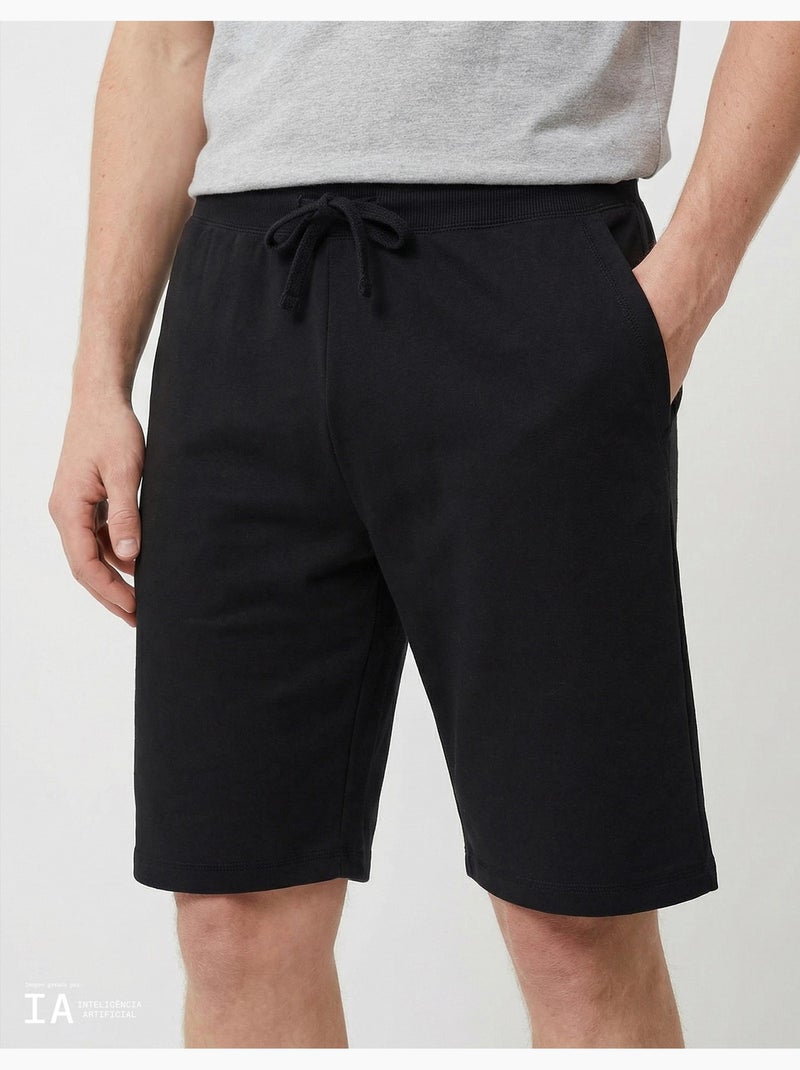 Pantalones cortos de correr, MO Fashion Negro - Kiabi