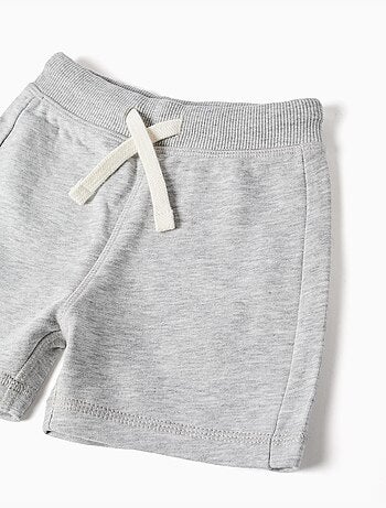 Pantalones cortos de felpa con cordón