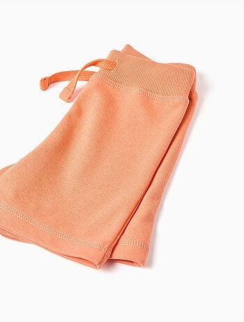 Pantalones cortos de felpa con cordón