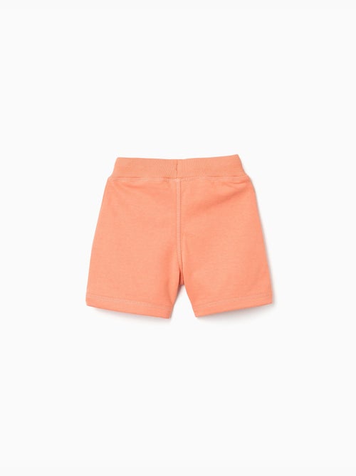 Pantalones cortos de felpa con cordón - Kiabi