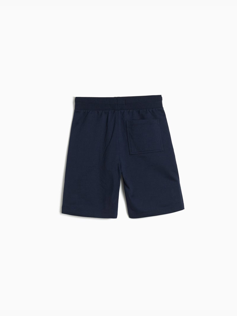 Pantalones cortos de forro polar, MO Fashion Azul - Kiabi