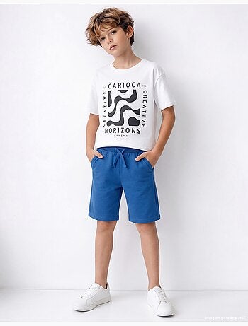 Pantalones cortos de forro polar, MO Fashion