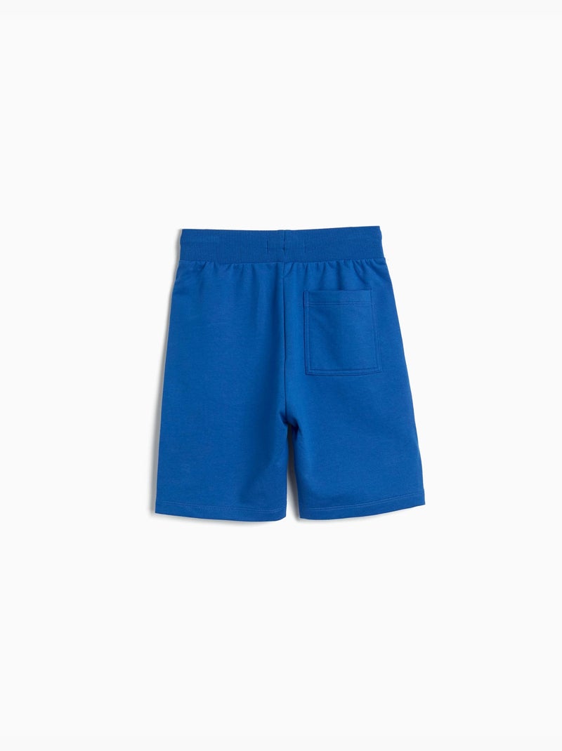 Pantalones cortos de forro polar, MO Fashion Azul - Kiabi