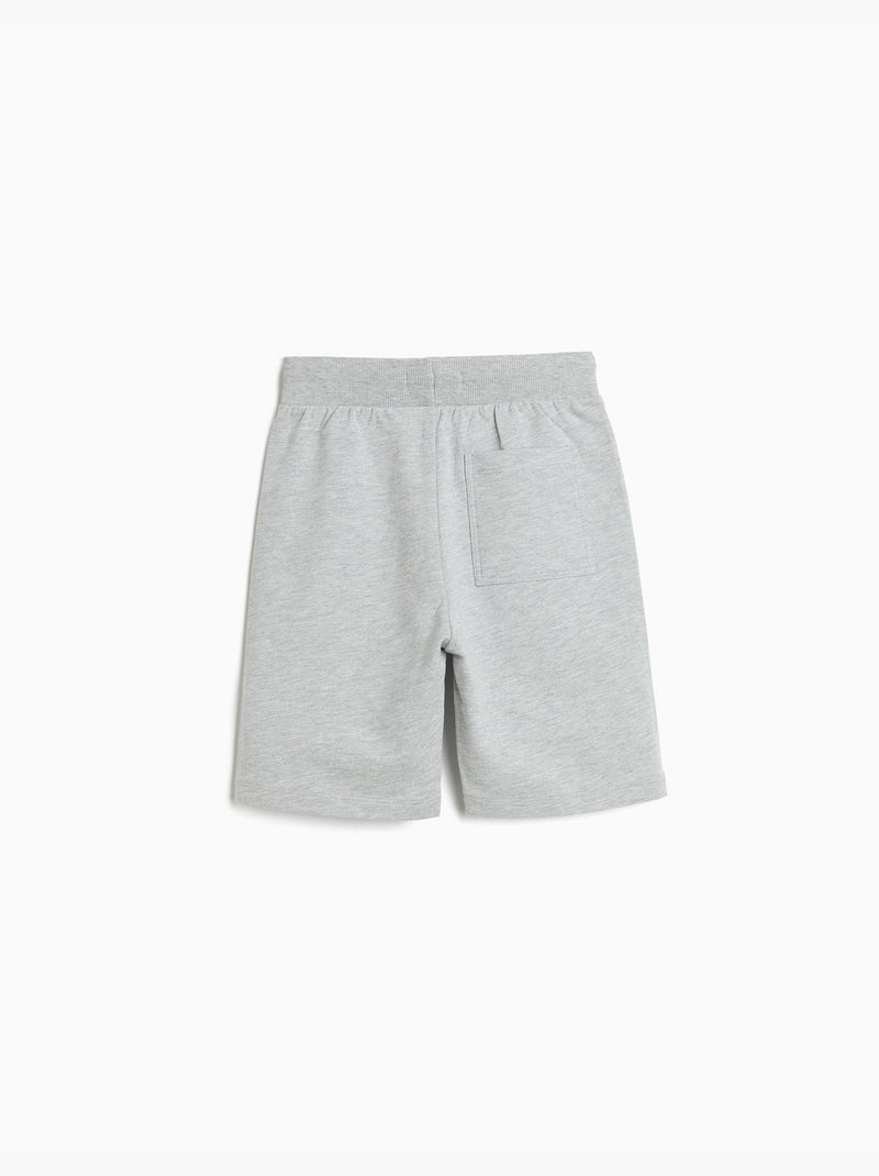 Pantalones cortos de forro polar, MO Fashion Gris - Kiabi