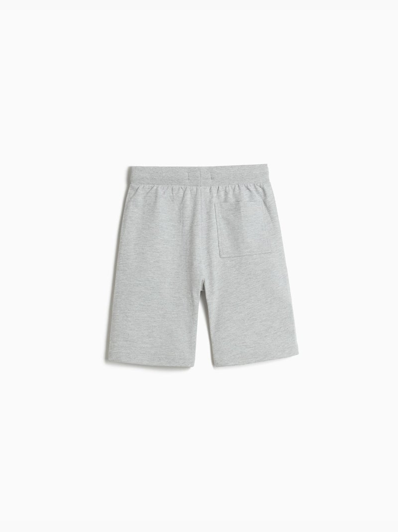 Pantalones cortos de forro polar, MO Fashion Gris - Kiabi