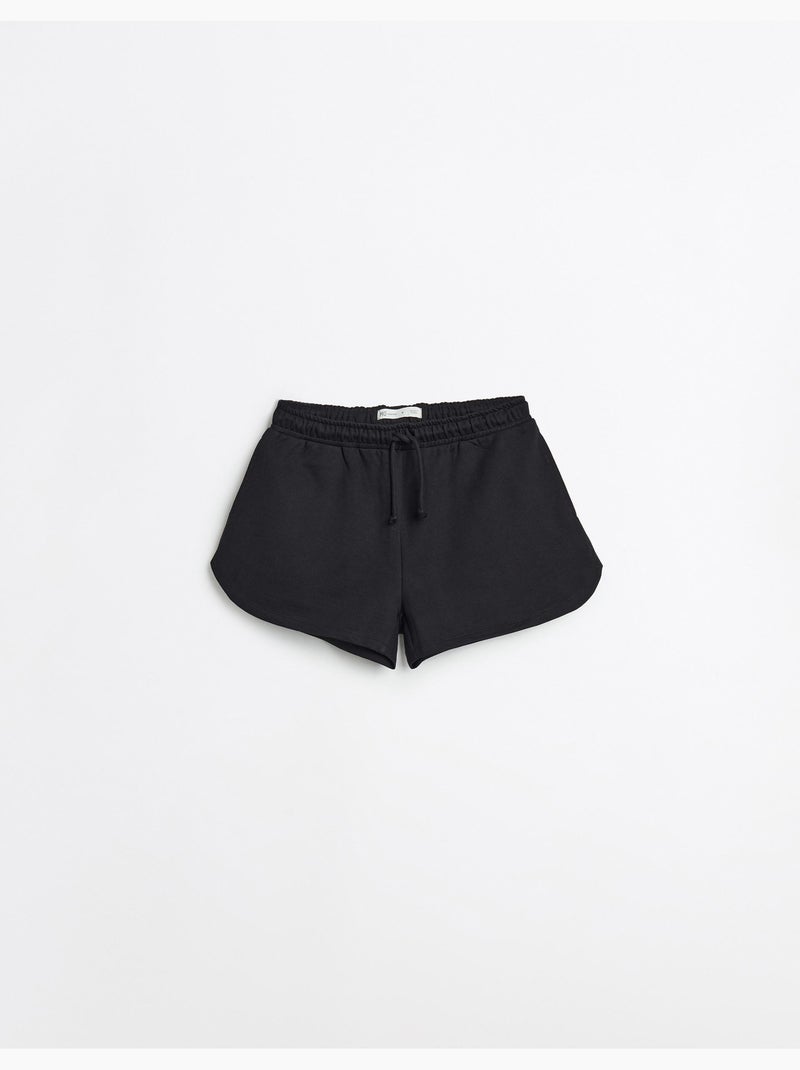 Pantalones cortos de forro polar, MO Fashion Negro - Kiabi