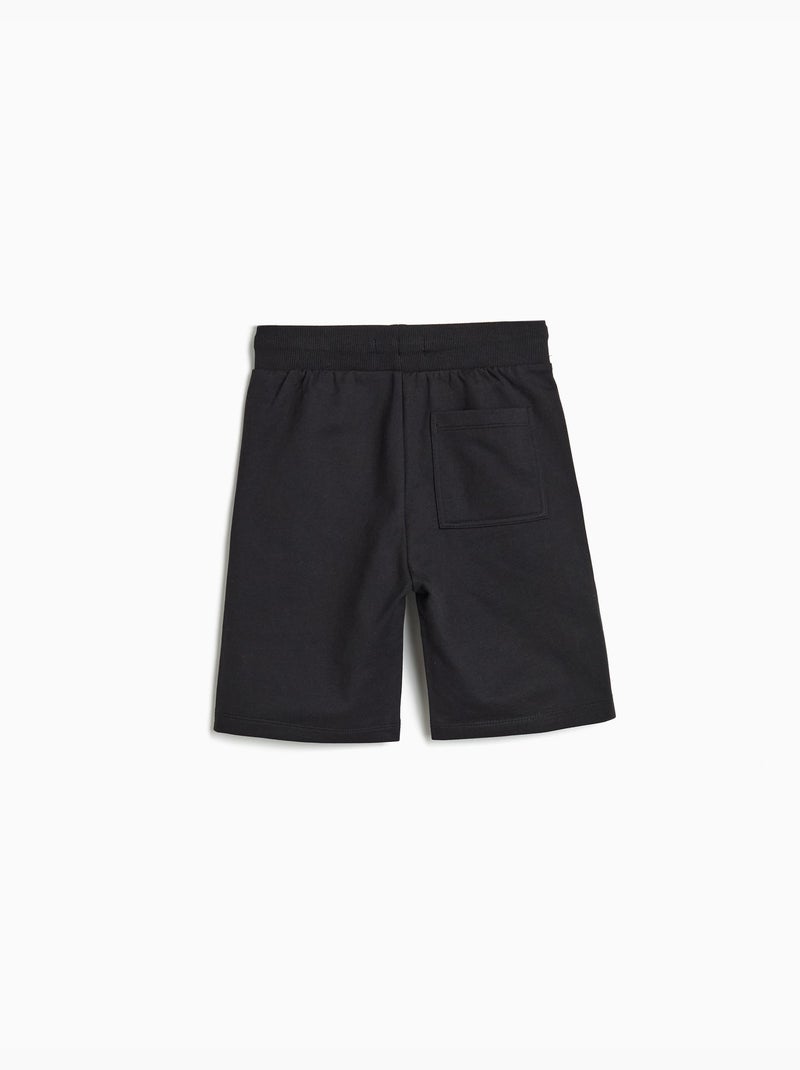 Pantalones cortos de forro polar, MO Fashion Negro - Kiabi