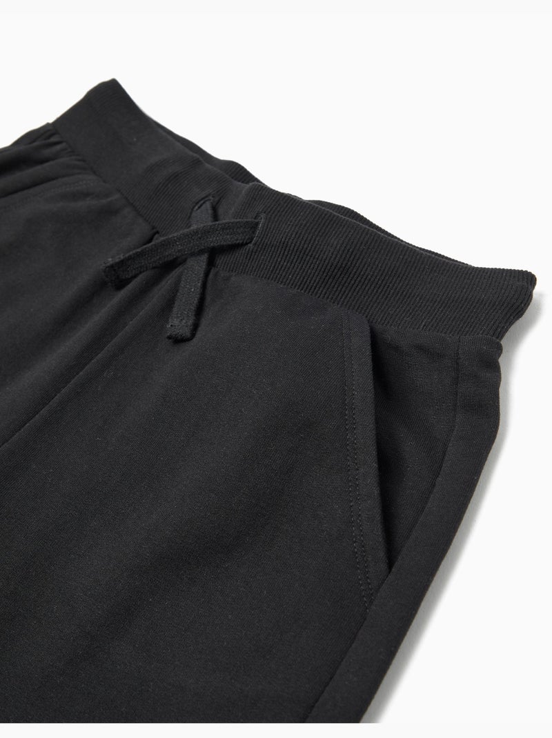 Pantalones cortos de forro polar, MO Fashion Negro - Kiabi