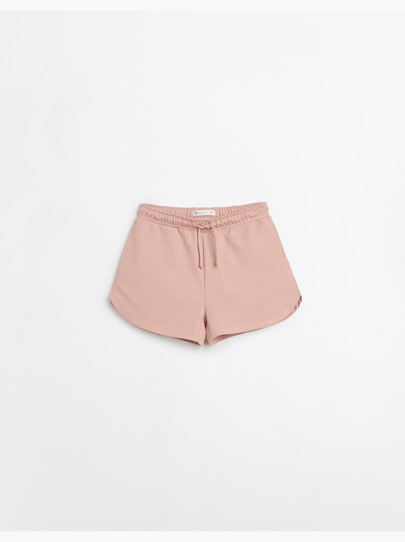 Pantalones cortos de forro polar, MO Fashion Rosa - Kiabi