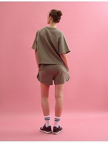 Pantalones cortos de forro polar, MO Fashion