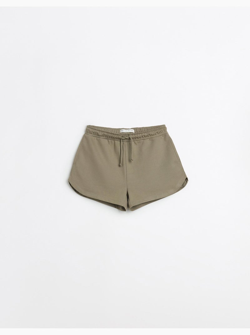 Pantalones cortos de forro polar, MO Fashion Verde - Kiabi