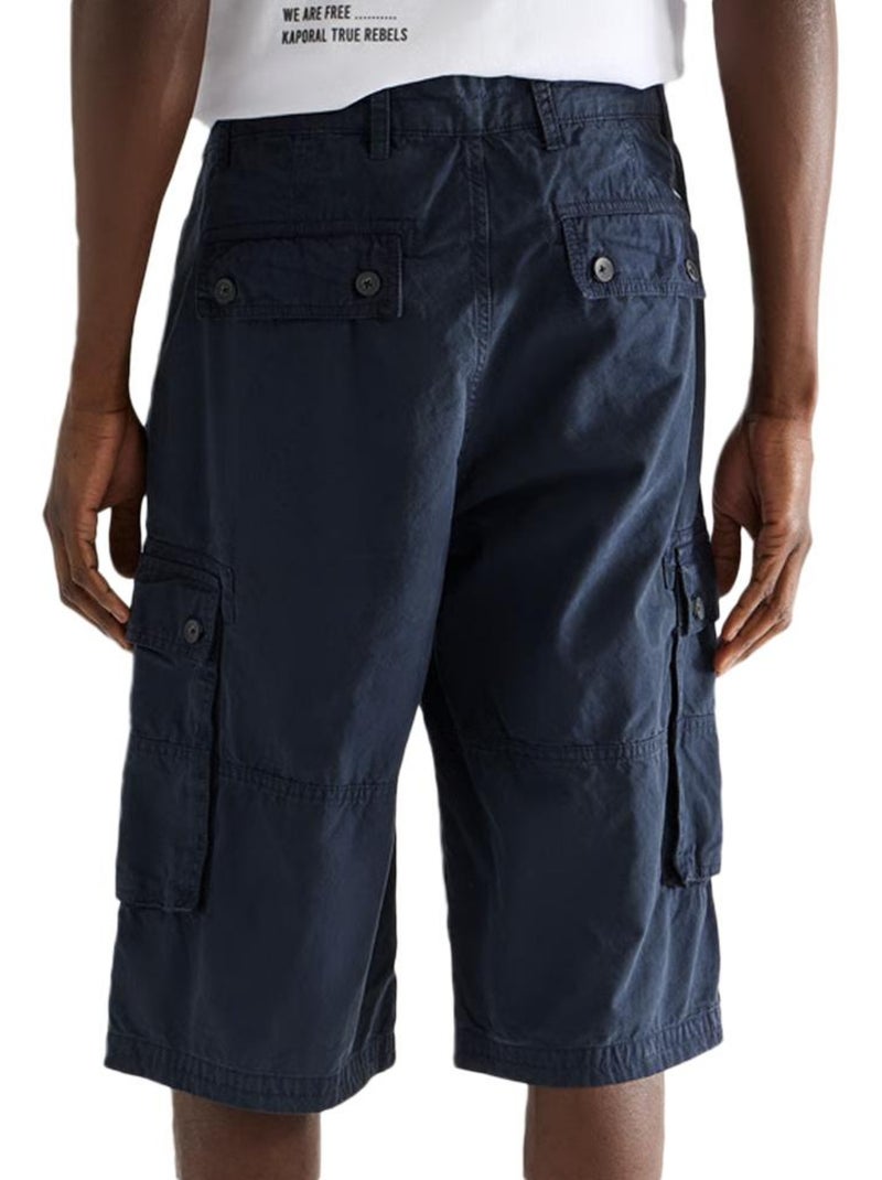 Pantalones Cortos de Hombre Kaporal Azul marino - Kiabi