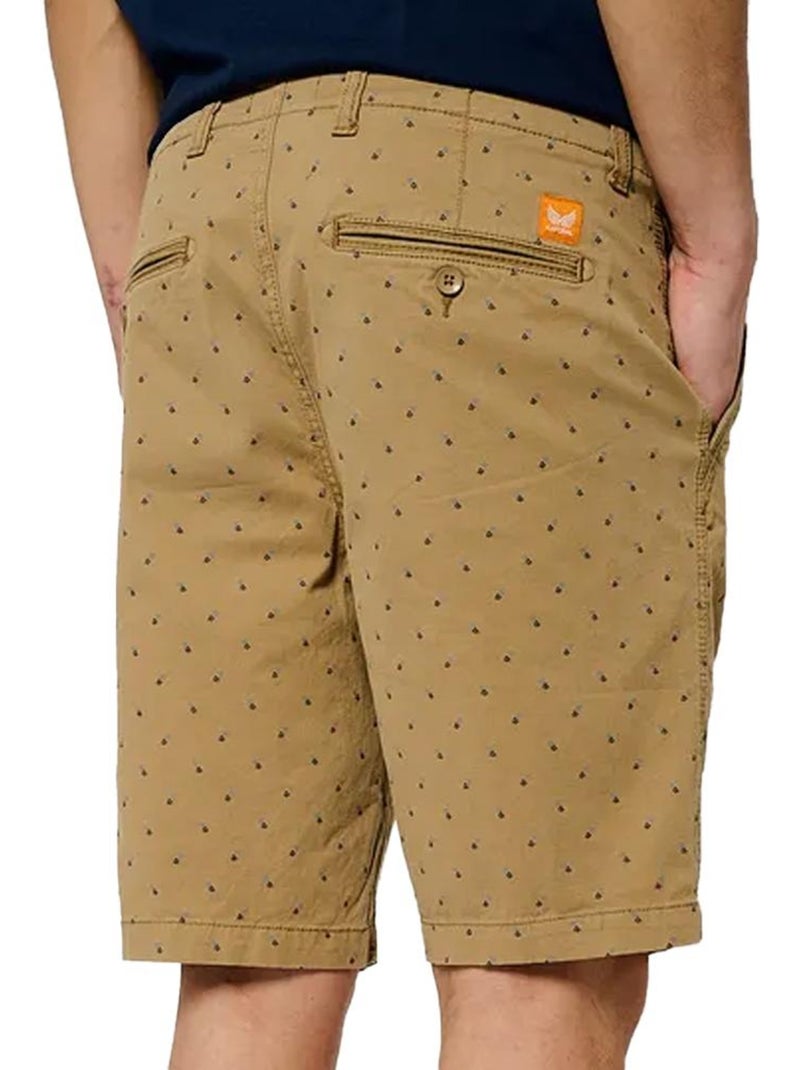 Pantalones Cortos de Hombre Kaporal Marrón capuchino - Kiabi