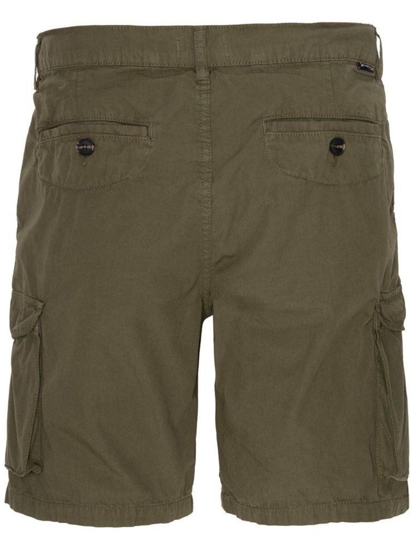 Pantalones Cortos de Hombre Schott Verde caqui claro - Kiabi